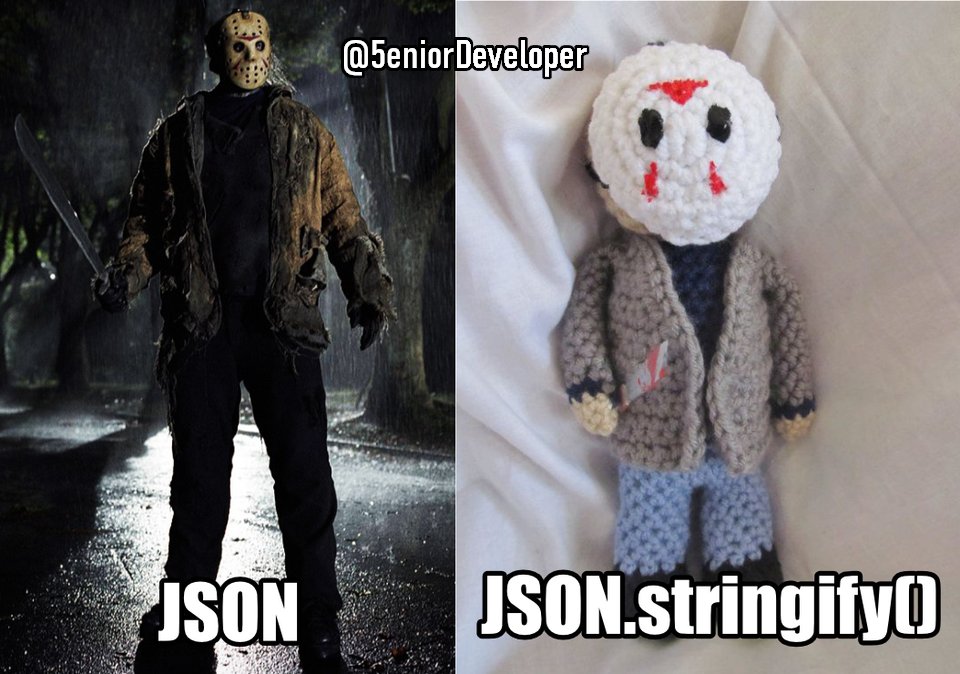 Es viernes 13, tengan cuidado con JSON!