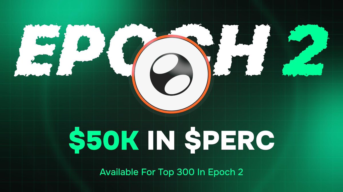 Epoch 2 of the <a href="/PerceptronNTWK/">Perceptron Network</a> Leaderboard has officially ended

$50,000 in $PERC is now available for top 300 Minders

30% unlocked at TGE, 4-month linear vesting

Claims are now open for the next 7 days

Flex your rewards on X and show everyone you made it!

This decentralized