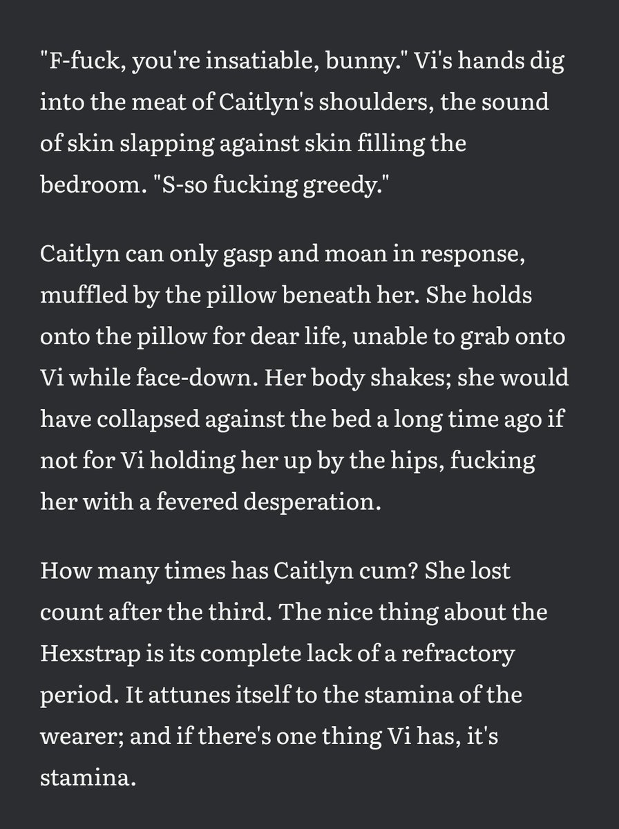 mel_berii's tweet photo. Little ficlet for day 5 of bunny caitlyn week: fuck like rabbits 🐇 #bunnycaitlynweeknsfw #caitvi @BunnyCaitWeek https://t.co/oRszLMfgd5