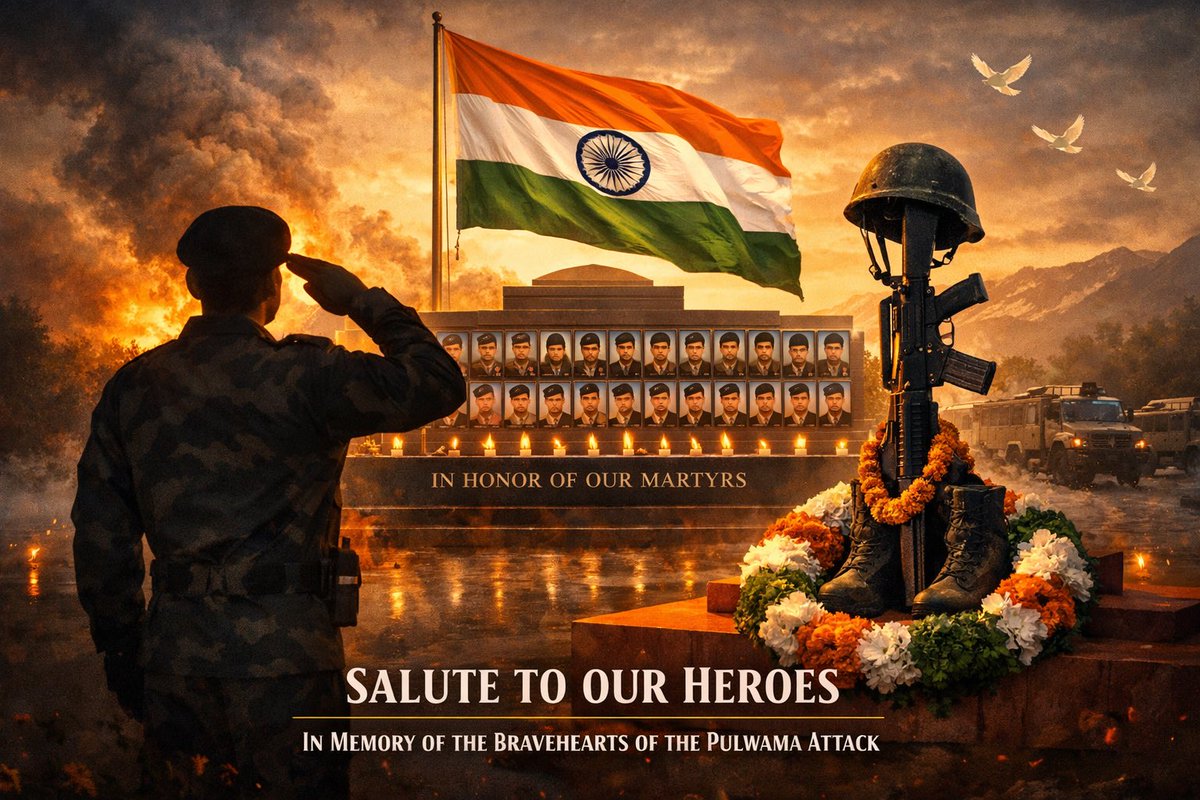 Main rahu ya na rahu Bharat rehna chaiye🙏

RIP India's bravest sons.🙏🕊
WE ARE SAFE BECAUSE YOU ARE ON THE BORDERS. 😇 #Blackday #PulwamaAttack #IndianArmy