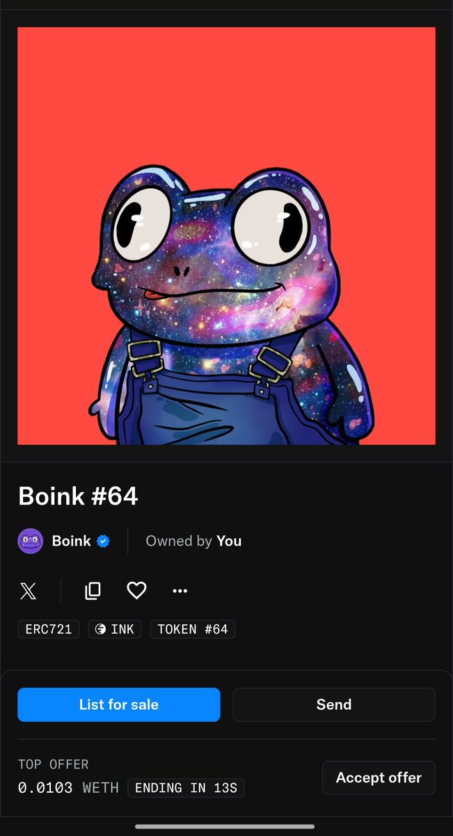 <a href="/boinknfts/">BOINK</a> I got this cute Boink💜