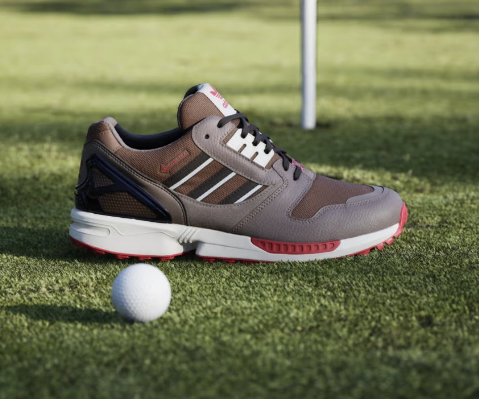 Ad: adidas ZX 8000 Gore-Tex Spikeless Golf 'Trace Brown' on sale