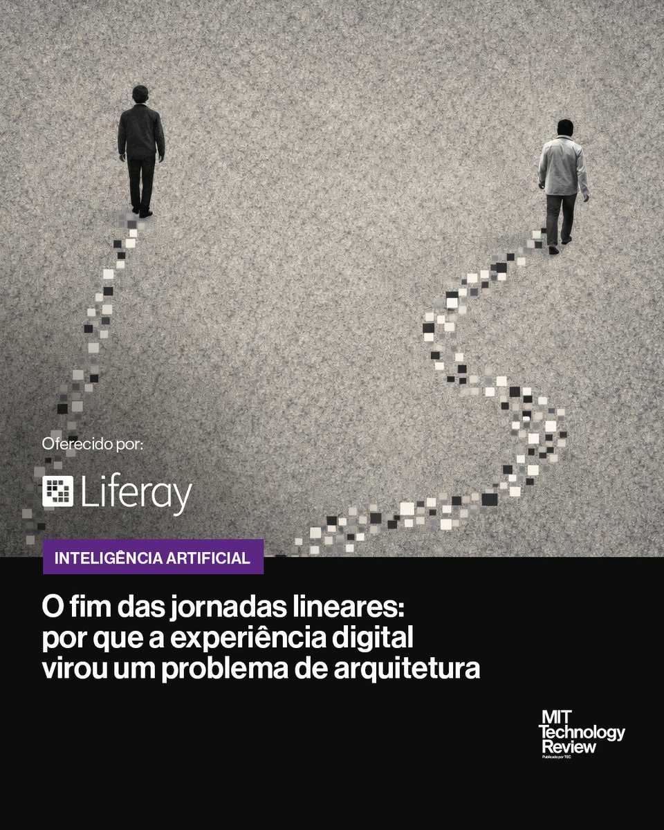 A jornada do cliente não é mais linear. Ela acontece em idas e vindas entre canais e só funciona com continuidade. Para isso, a arquitetura componível vira estratégia ao integrar sistemas legados, preservar contexto e reduzir fricção. Saiba mais sobre: mittechreview.com.br/o-fim-das-jorn…