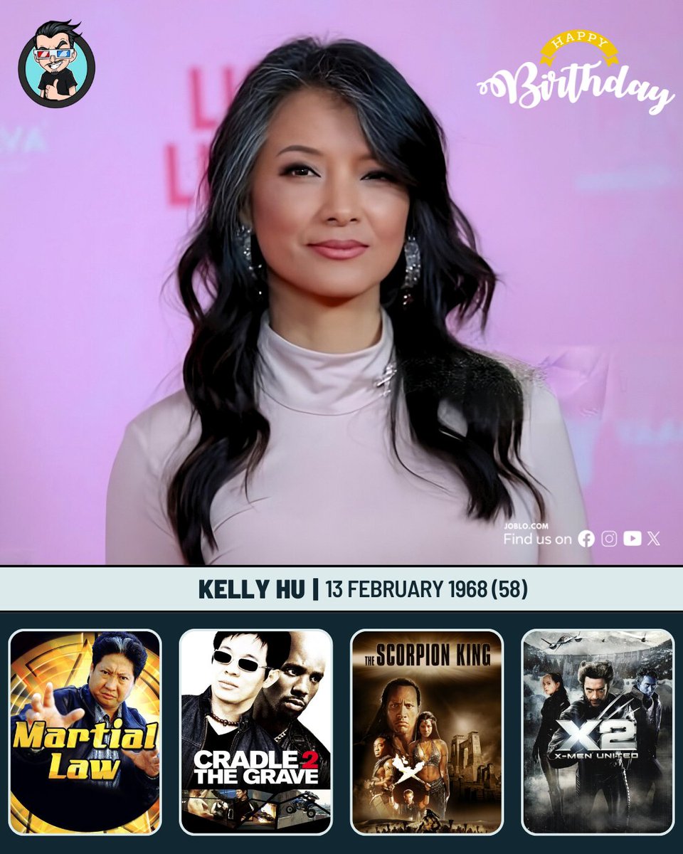 joblocom's tweet photo. Kelly Hu turns 58 today! 🎂
#KellyHu #XMen #ScorpionKing #MartialLawMovie https://t.co/kYcfFAu1EE