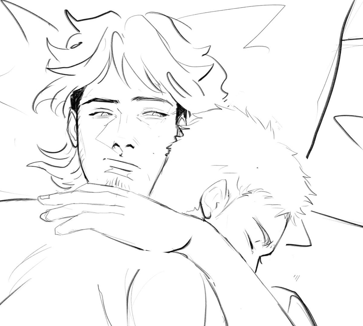 Jean and Connie ✨ I love that Connie is so clingy with his friends