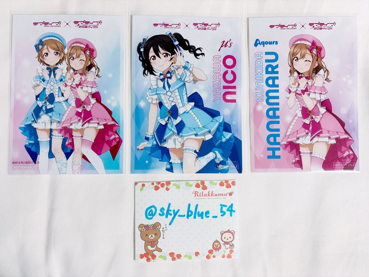 sky_blue_54's tweet photo. 【交換】
ラブライブ μ's Aqours コラボ ポップアップ POP UP 缶バッジ くじ ミニアクスタ 特典 ブロマイド

譲
花陽、にこ、鞠莉
絵里＆ダイヤ＆鞠莉
花陽＆花丸、にこ、花丸

求
①ことり、曜、善子
②にこ＆真姫＆曜
③にこ＆真姫＆曜、曜

郵送交換 同種交換
検索からもお気軽にお声掛けください🍀 https://t.co/EW2P90USuX