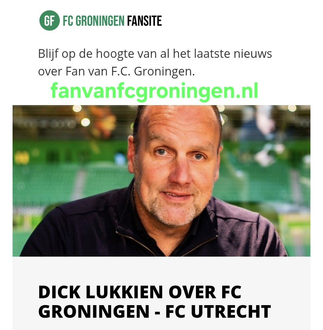 Fan van FC Groningen (@fcgradio) on Twitter photo 