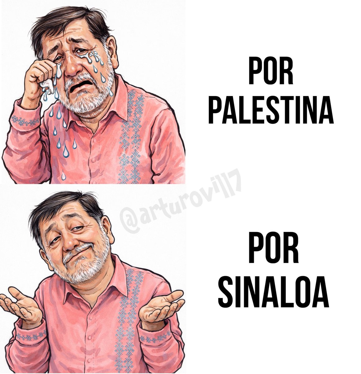 Oiga <a href="/fernandeznorona/">Fernández Noroña</a>, vaya a darse una vuelta a Sinaloa. Hable con las familias de los mineros asesinados, con los familiares de Ricardo Mizael, con quienes buscan a los turistas desaparecidos, y vea cómo vive la gente con miedo todos los días.

A ver si así llora con razón. ¿O
