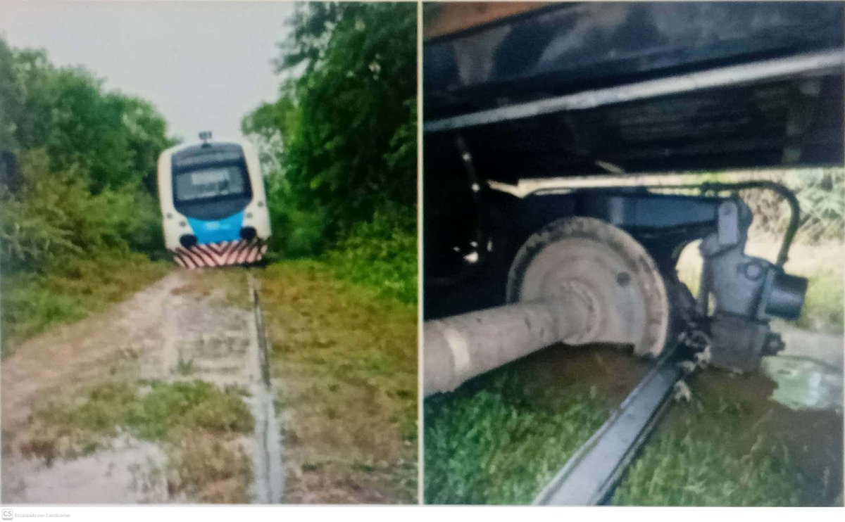 Entre Ríos: Importante descarrilamiento del coche motor Materfer que cumple servicio entre Paraná y Jorge Méndez. Servicios suspendidos

wwwcronicaferroviaria.blogspot.com/2026/02/entre-…