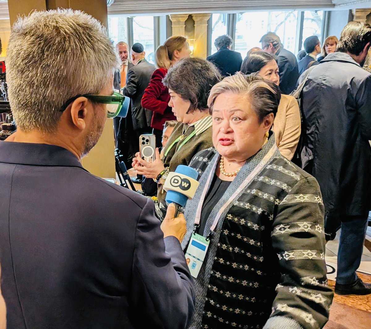 Interviewing Philippine Foreign Minister Maria Theresa "Tess" Parreño Lazaro at the Munich Security Conference
#MSC2026