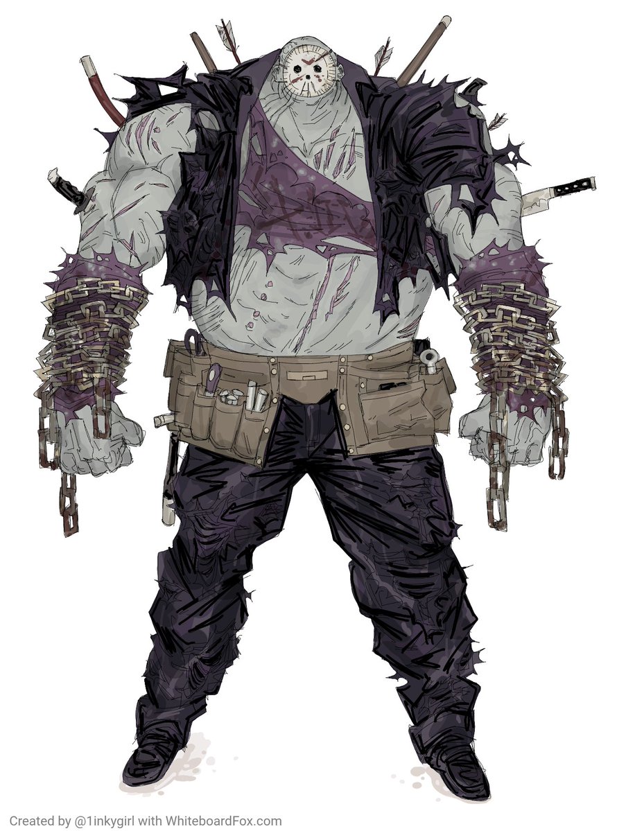 1inkygirl's tweet image. jason voorhees