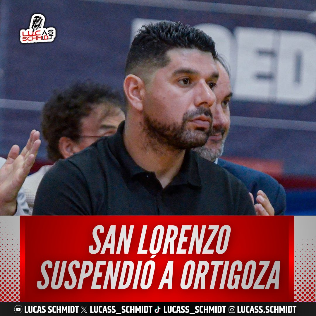 🚨 ORTIGOZA FUE SUSPENDIDO POR UN AÑO COMO SOCIO.

Así lo informó el Tribunal de Ética y Disciplina de San Lorenzo. La sanción es por la causa de violencia de género contra su exmujer.