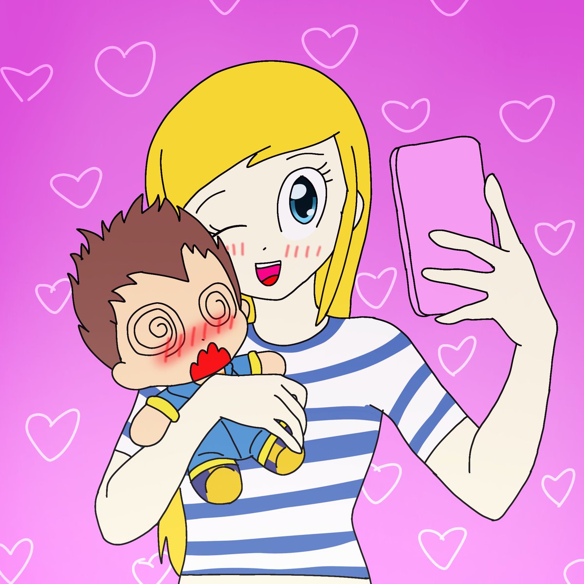 KaiGarcia197210's tweet photo. Happy Valentine's Day 💘❤️💌

#myoc #oc #carly #ravir #digimon #digimonfrontier #fanart #digimonfanart #koichikimura #lartamegani #kojiminamoto #takuyakanbara #jpshibayama #zoeorimoto #happyvalentinesday #takouji #junzumi #plushies #plushie https://t.co/Elp3A1Dxz3