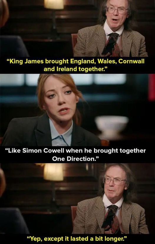 the way they choose to randomly clocked One Direction