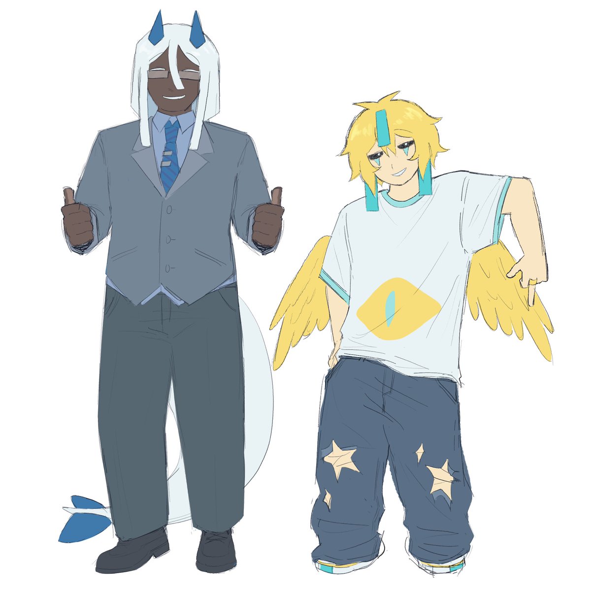 was redrawing their refs sorta…jirachi pull your pantsup