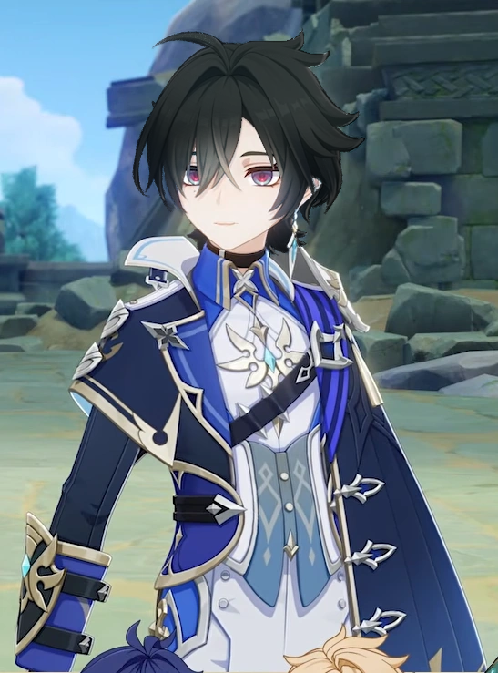 i noticed lohen had black eyebrows so i made some quick edits to see something and oh.... oh goodness