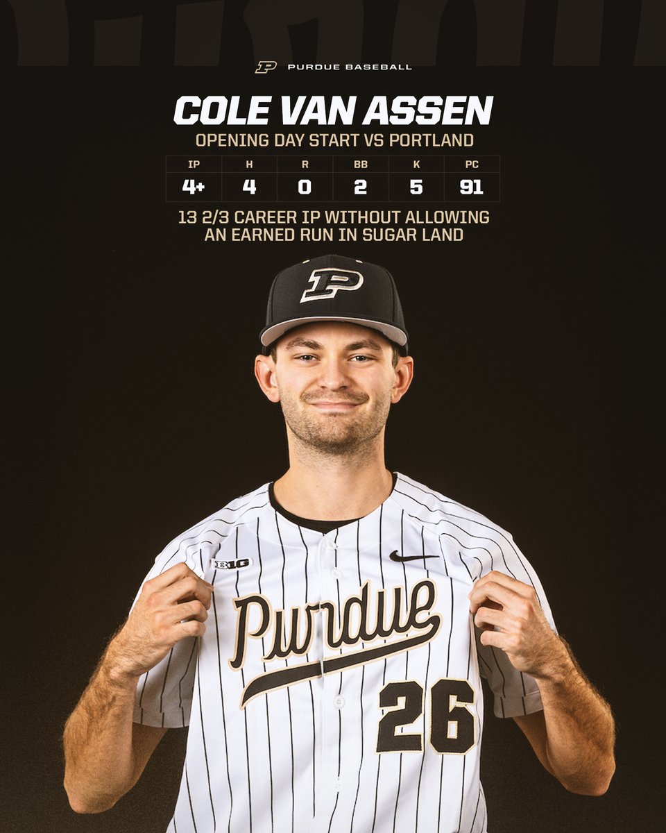 PurdueBaseball's tweet photo. As the 1st Boilermaker out of the Bullpen this season, @ThomasHoward83 strands runners on the corners to post a 5th straight Zero for #Purdue. CVA departed after a leadoff bloop double.

Nifty Catch by @dy1anDrake behind 2nd base for a big 2nd out.

Mid 5th: Boilers Up 2-0 https://t.co/STO0Y96NdX