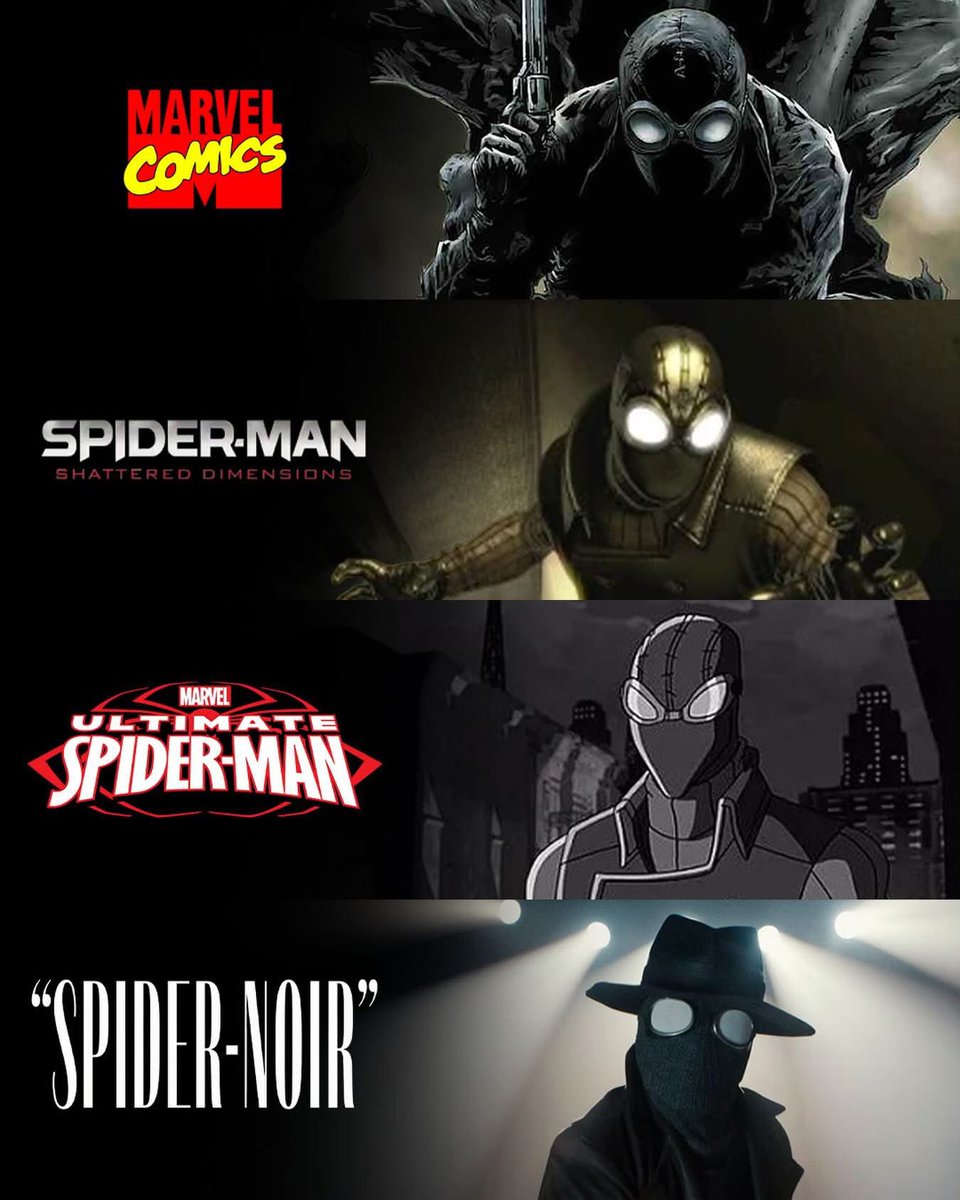 Spider-Man Noir over the years!