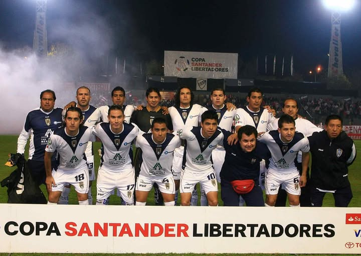 El San Luis en Octavos de Final de la Copa Libertadores 2010. Equipazo.