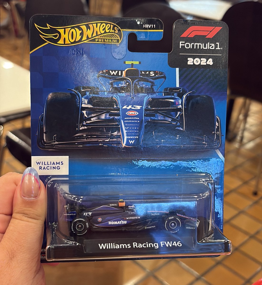 Estoy en Brasil y consegui el hot wheels de Franquito version Williams