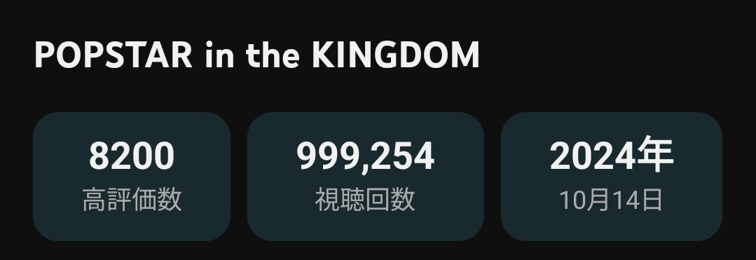 renko_kp_0523's tweet photo. 惜しかった。999999見れないかな🥹

#POPSTARintheKINGDOM
#KingandPrince

https://t.co/BLWYbDR6p7 https://t.co/iRlz8gnow2
