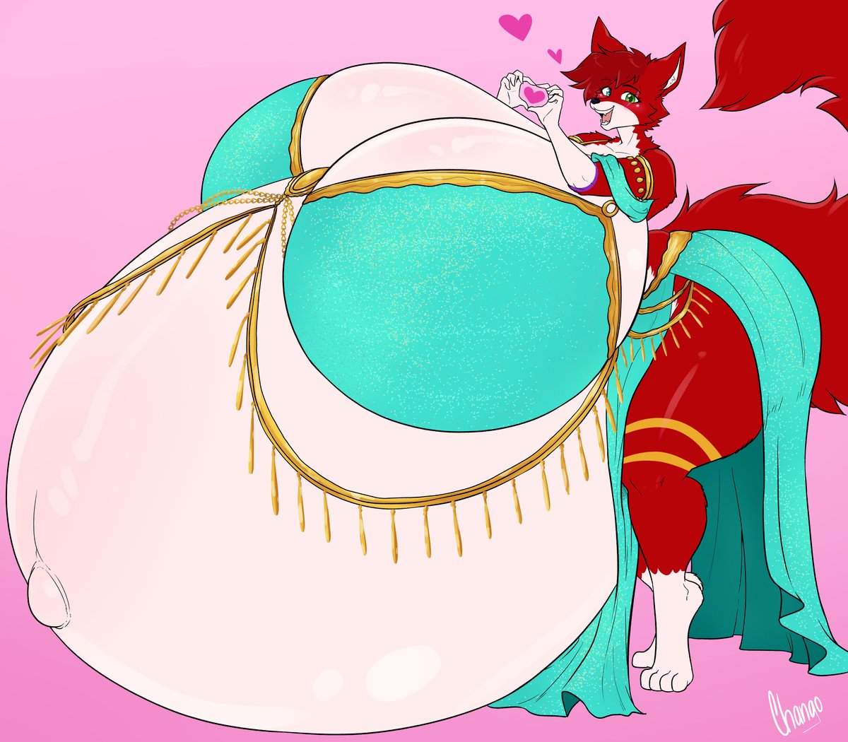 The beautiful Oc Velvet, such an exotic outfit for an exotic creature💙

Please consider following me on my other pages!
💙💙 linktr.ee/changotan 💙💙

#ych #furry #commission