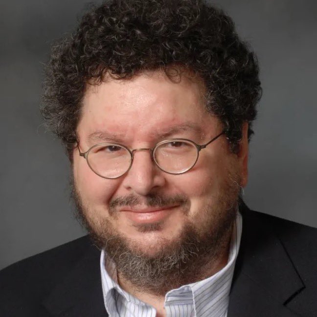 JUST IN: 🇺🇸 🇮🇱 Jeffery Epstein’s fellow Jewish supremacist, Yale professor David Gelernter, has been  BANNED from teaching computer science classes. 

Not good enough.