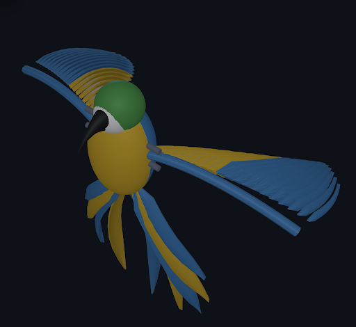 <a href="/GeminiApp/">Google Gemini</a> I've been using various 3D modeling AI apps and got really excited when I saw this, so I upgraded to Ultra and asked Deep Think to create a printable model for a Macaw with this detailed sketch.

These are the masterpieces it has managed to produce so far with hours of