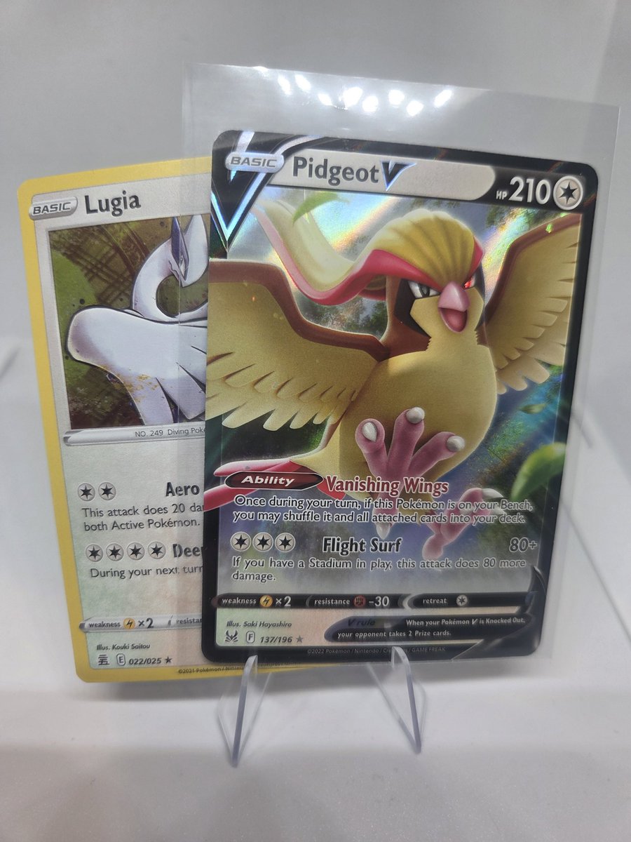 Next contest is on.

Repost, like and follow <a href="/mrenergy67/">MrEnergy</a>

Winner will be randomly picked on Sunday night.

Lugia from celebrations and Pidgeot V