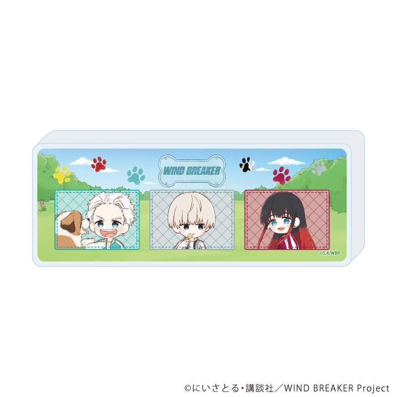 2026年3月発売「WIND BREAKER」 ミニアクリルブロック 犬ver. 1815円