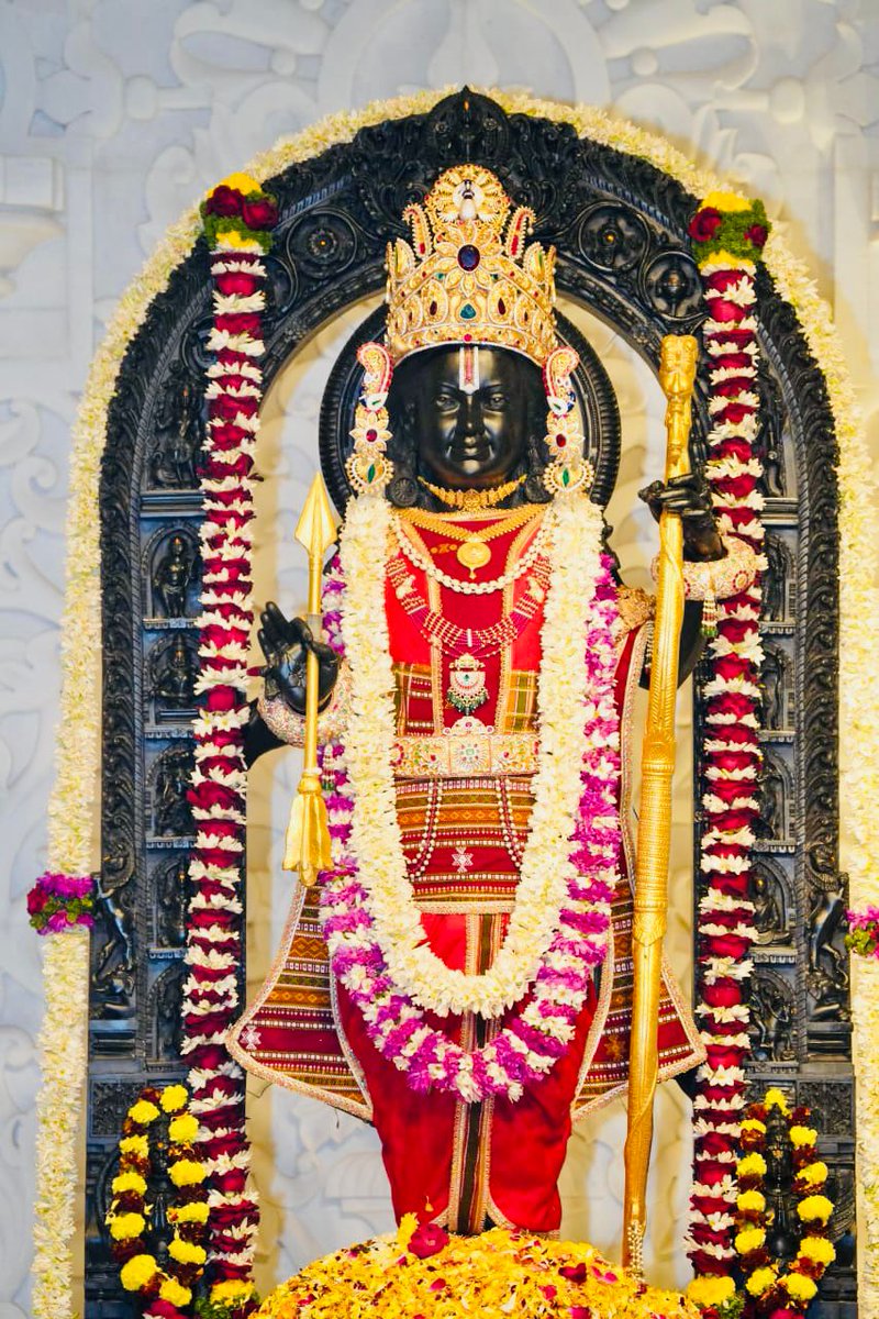 bjpdrmahendra's tweet photo. श्री अयोध्या धाम में प्रभु श्री रामलला जी के दिव्य दर्शन।

प्रभु श्री राम जी की कृपा हम सभी भक्तों पर सदैव बनी रहे।

जय जय श्री राम 🚩🚩 https://t.co/XjrzkWyFMD