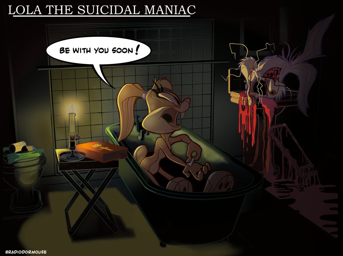 radiodormouse's tweet image. Happy Valentine's Day from Bugs and Lola! #HappyValentinesDay #LooneyTunes #MyArtwork