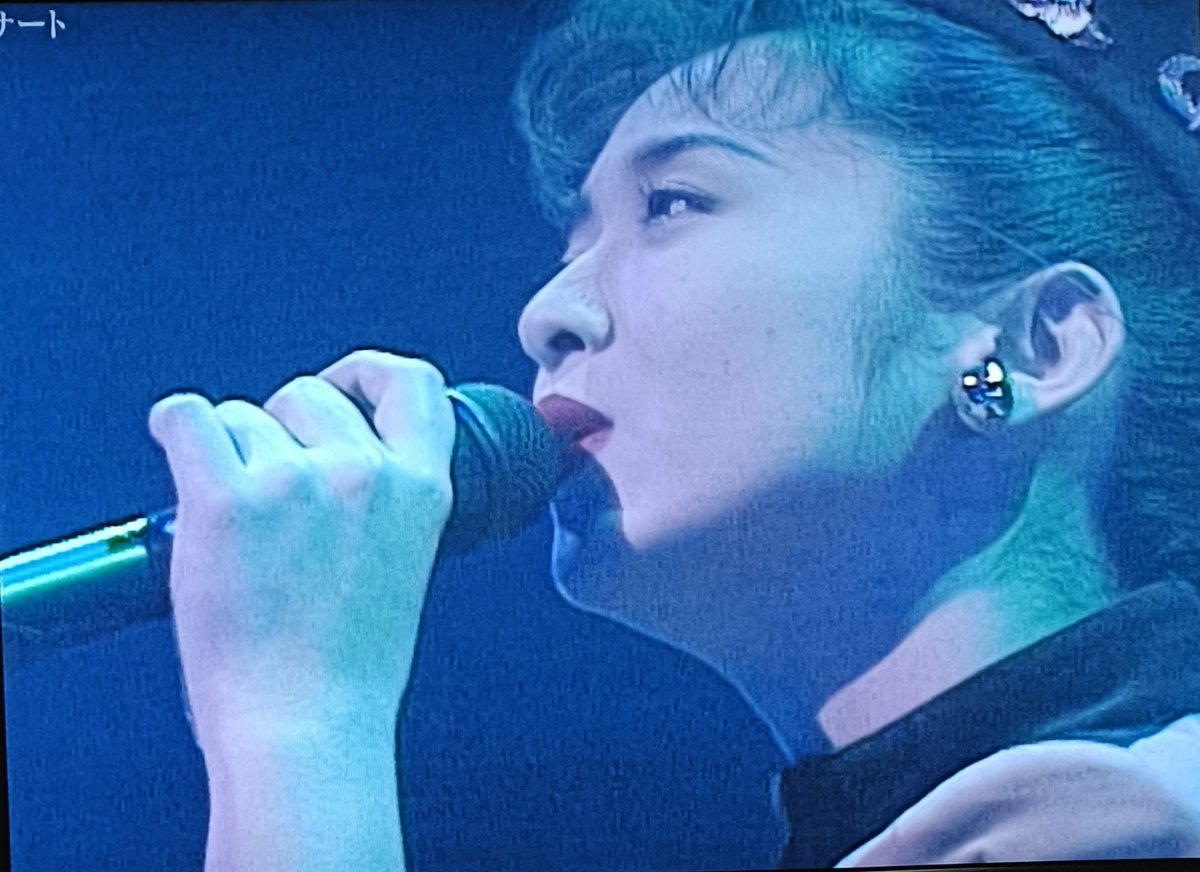 先日、BS10プレミアムで無料放送された斉藤由貴さんの36年前の