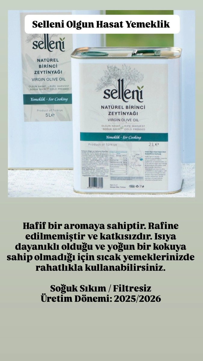 SelleniYaglari's tweet photo. Satışa sunmuş olduğumuz ürünlerimiz ve özellikleri... https://t.co/TsWukFjDv5