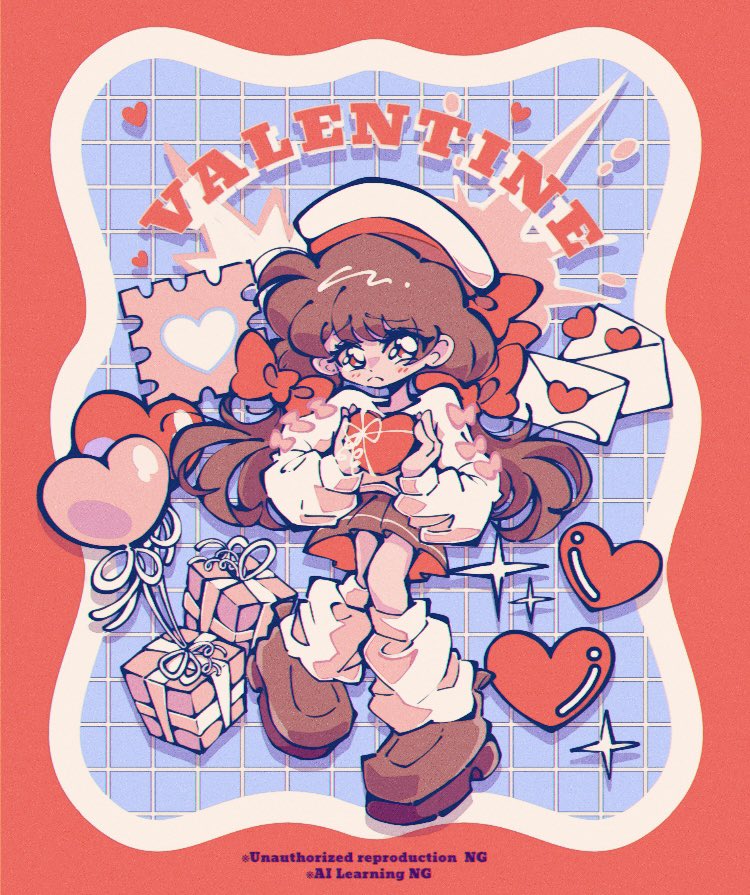 ❤️𝐕𝐀𝐋𝐄𝐍𝐓𝐈𝐍𝐄❤ 
 #イラスト #illustration #art 
 #バレンタイン2026