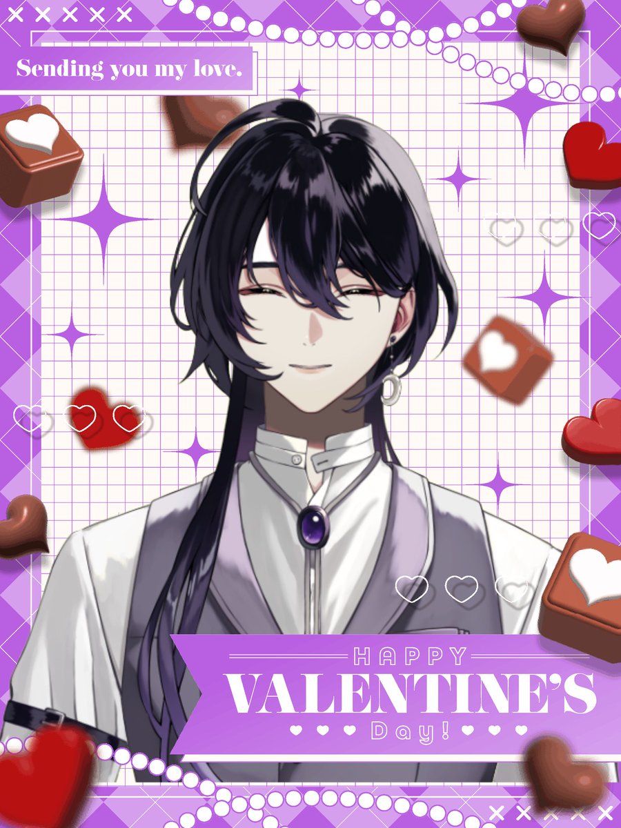 #おはようVtuber 

おはようございます🌙

2/14、本日はバレンタインデー。世界的に見ると男性から女性へ贈り物をする日ですが、日本は女性から男性へチョコを渡す日として知られています。年間のチョコ消費量の1/4は今日消費されると言われています🍫

今日も1日良い日でありますように☕️