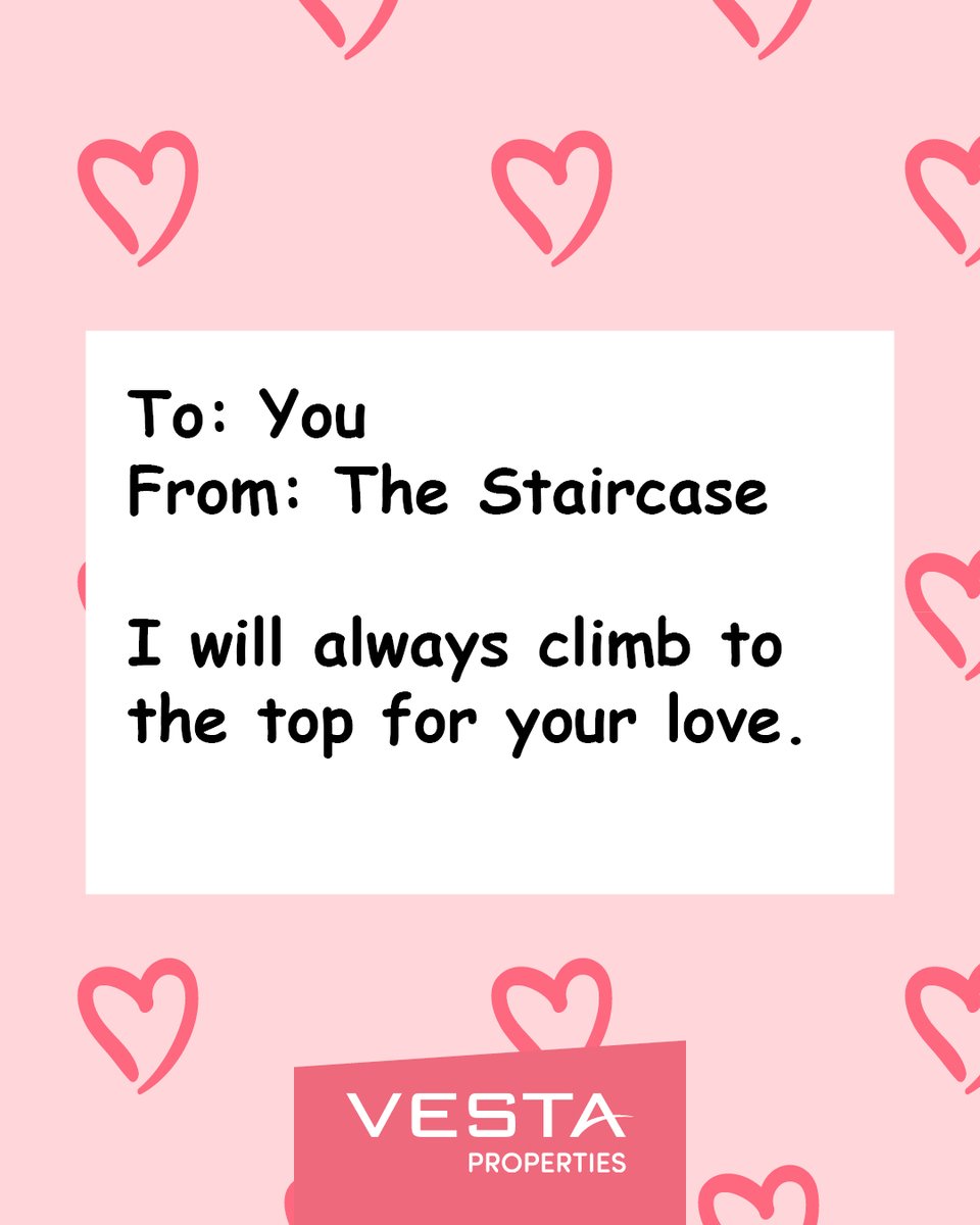 Love letters from your future Vesta home. 🩷 Happy Valentine's Day! #ValentinesDay #VestaProperties