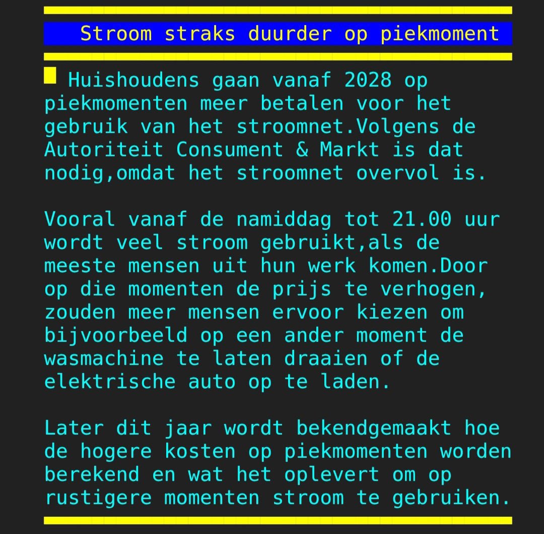 Misschien moeten alle werkende mensen maar gewoon thuis blijven. Om de was te doen en de auto op te laden. Moet je eens kijken hoe snel deze gekkigheid over is. Echt mensen denk er eens over na. Wij zijn met meer. En betalen al veel te veel voor veel te weinig…