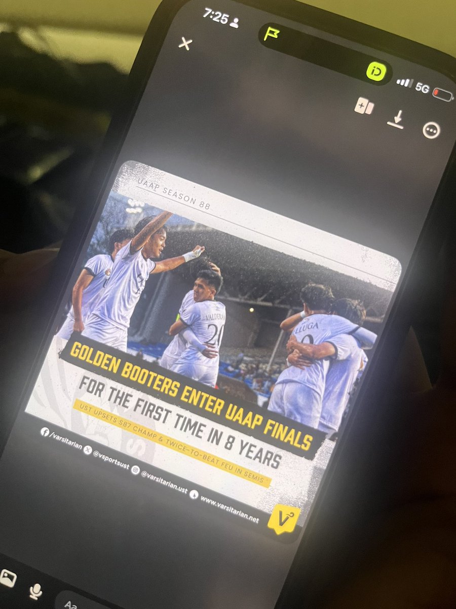A tale of two pubmats:  The what is and the what could have been. One, published on Friday the 13th, and the other, forever in our Varsi drafts. <a href="/VSportsUST/">Varsitarian Sports</a> <a href="/RobAndrewPH/">Rob Andrew Lo Dongiapon</a> 

Redemption szn coming! See you in 89. #GoUSTe 🐯⚽️