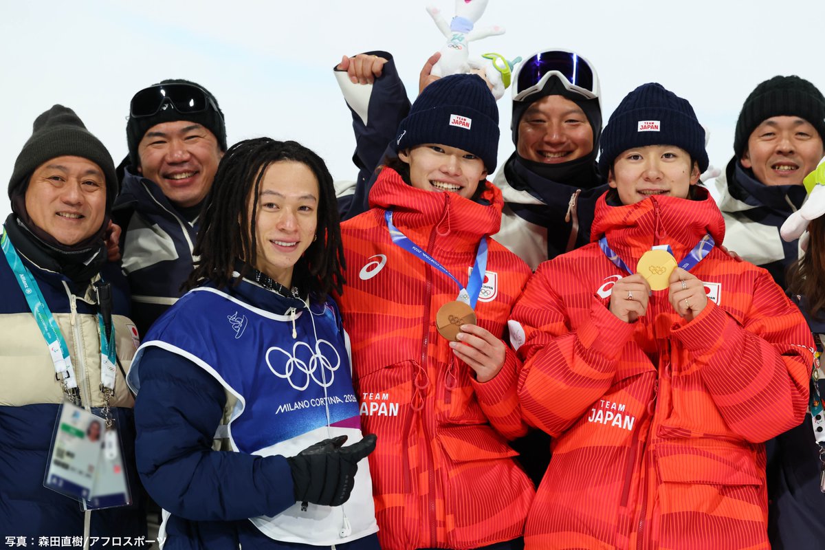 𝙈𝙊𝙈𝙀𝙉𝙏📷
#MilanoCortina2026

スノーボード 男子ハーフパイプ
#TEAMJAPAN 

<a href="/yuto675725/">戸塚優斗🍏🍏</a> <a href="/AyumuB/">平野 歩夢</a>
#ともに一歩踏み出す勇気を