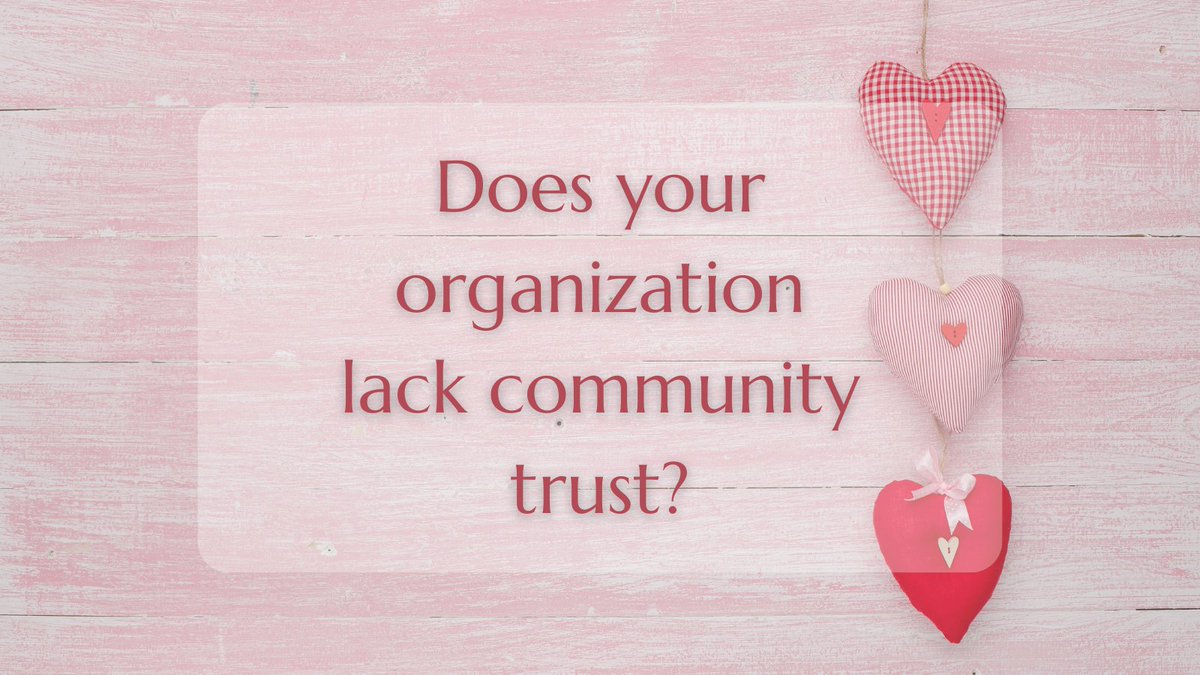 romaresources's tweet photo. 👀 Consider this:
Organizations that struggle with community trust often overlook internal trust signals first.

The two are deeply connected.

#LeadershipPatterns #TrustAndBelonging #CommunityAction #NonprofitLeadership https://t.co/WyeH8MZxzc