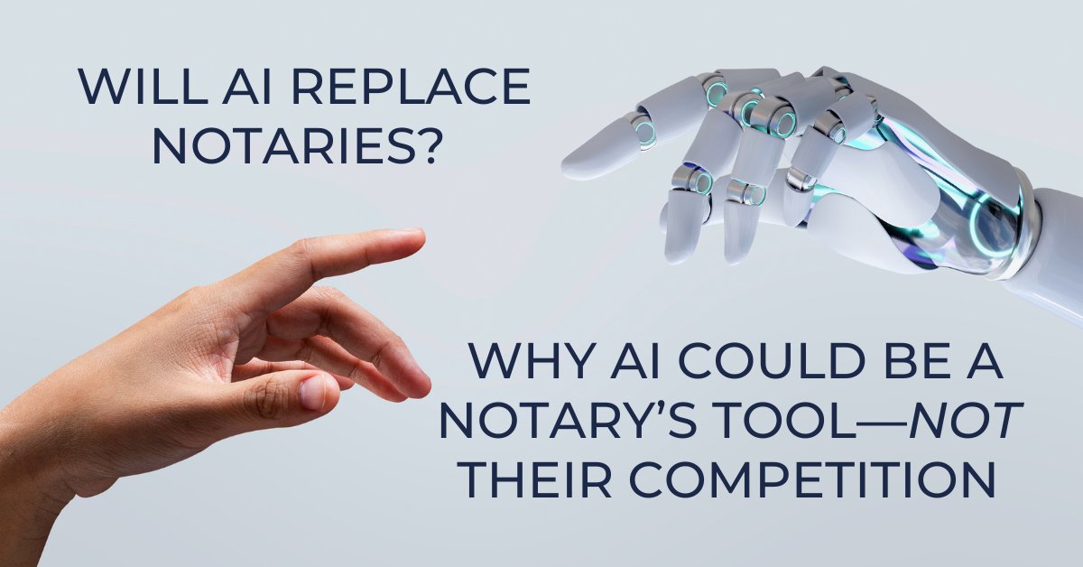 Artificial intelligence (AI) has become part of daily life, offering efficiency and convenience across industries. But when it comes to notarizations, AI serves as a helpful tool—not a replacement for the human notary public. 

zurl.co/toltR