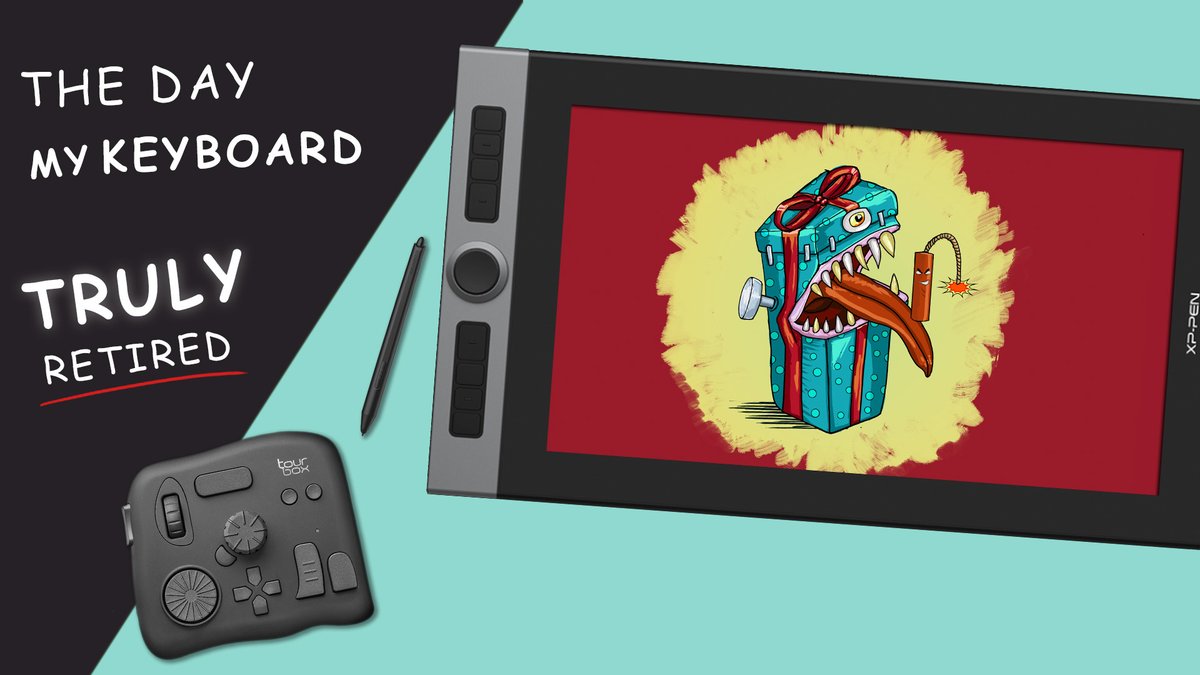 Clunky art remotes making you fight your own tools?😮⁉️

⚠️ #TourBox finally made art remotes JUST WORK—no more keyboard shuffles, no more broken #digitalpainting flow...

Here's the real difference between cheap remotes &amp; a true creative controller 
👉 youtu.be/eImi3ON8F9I