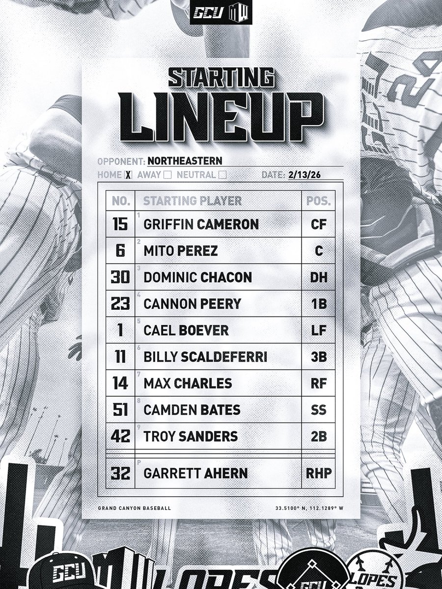 Grand Canyon Baseball tweet media