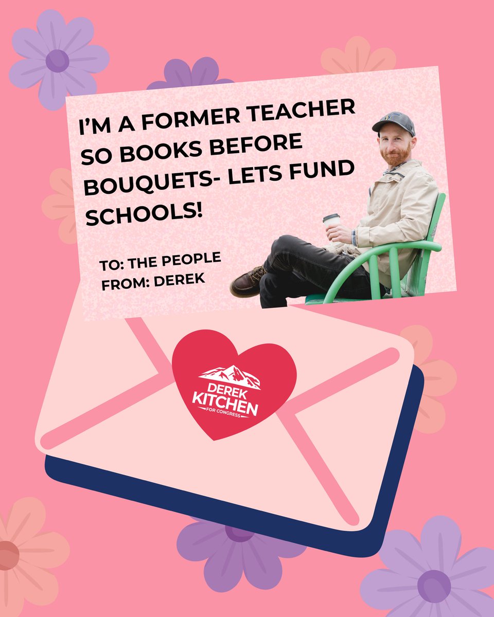 derekkitchen's tweet photo. HAPPY VALENTINE’S DAY YALL! LETS FALL IN LOVE WITH BETTER POLICY FOR UTAH!
#ValentinesDay #VisitSLC #SaltLakeCity #SLC #DerekKitchen https://t.co/4oHYEjR5GL