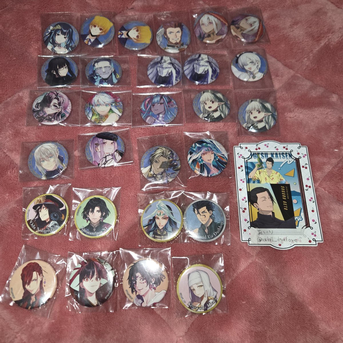 交換】FGO 缶バッジ シール ウエハース 譲 画像の物 求 異種