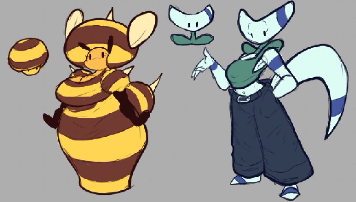 SkoomBaBoom's tweet photo. Bored doodlins of some Mario Power-Up gals https://t.co/ZiC2trzrsL