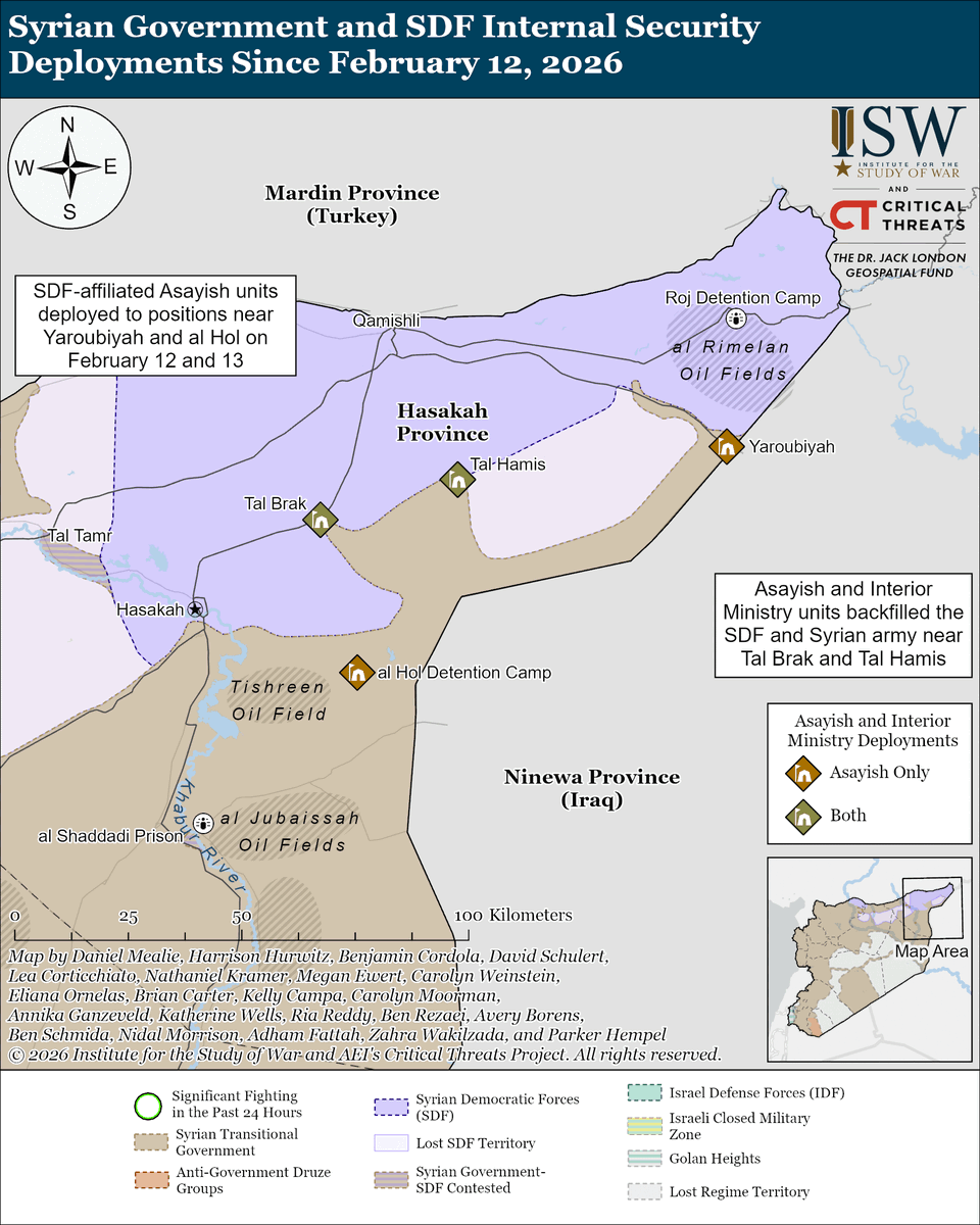 Institute for the Study of War tweet media