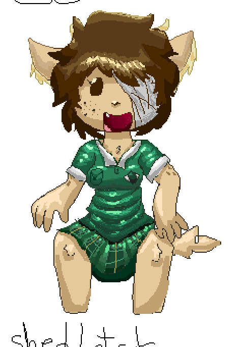 Was in a Drawpile with Bamb and Shim (it's not done yet)
Pixel María