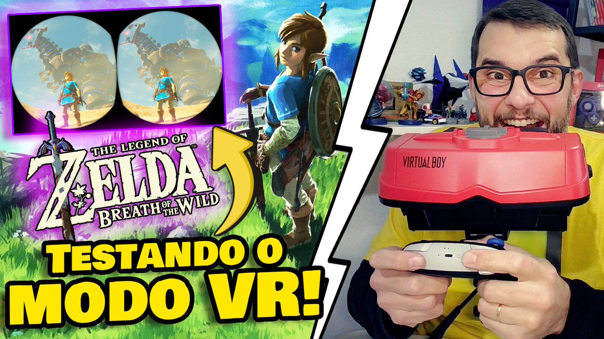 🚨 TESTEI ZELDA BOTW EM “VR” NO VIRTUAL BOY?! 

Sim… eu coloquei Zelda: Breath of the Wild no modo VR usando o Virtual Boy do Nintendo Switch Online e o resultado foi simplesmente INSANO (e um pouco estranho também 📷).  Será que funciona mesmo?

Link: youtube.com/watch?v=jahyKL…
